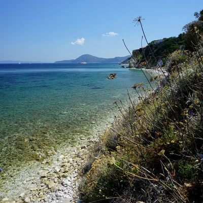 Capo Bianco Beach, Portoferraio, Tuscany, Italy — 3