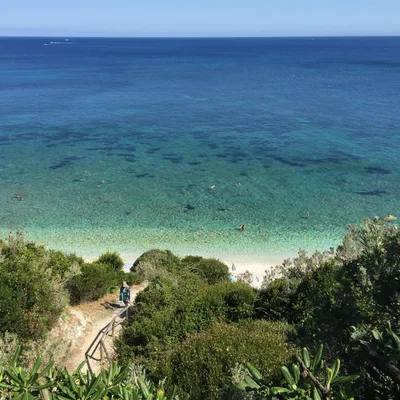 Capo Bianco Beach, Portoferraio, Tuscany, Italy — 2