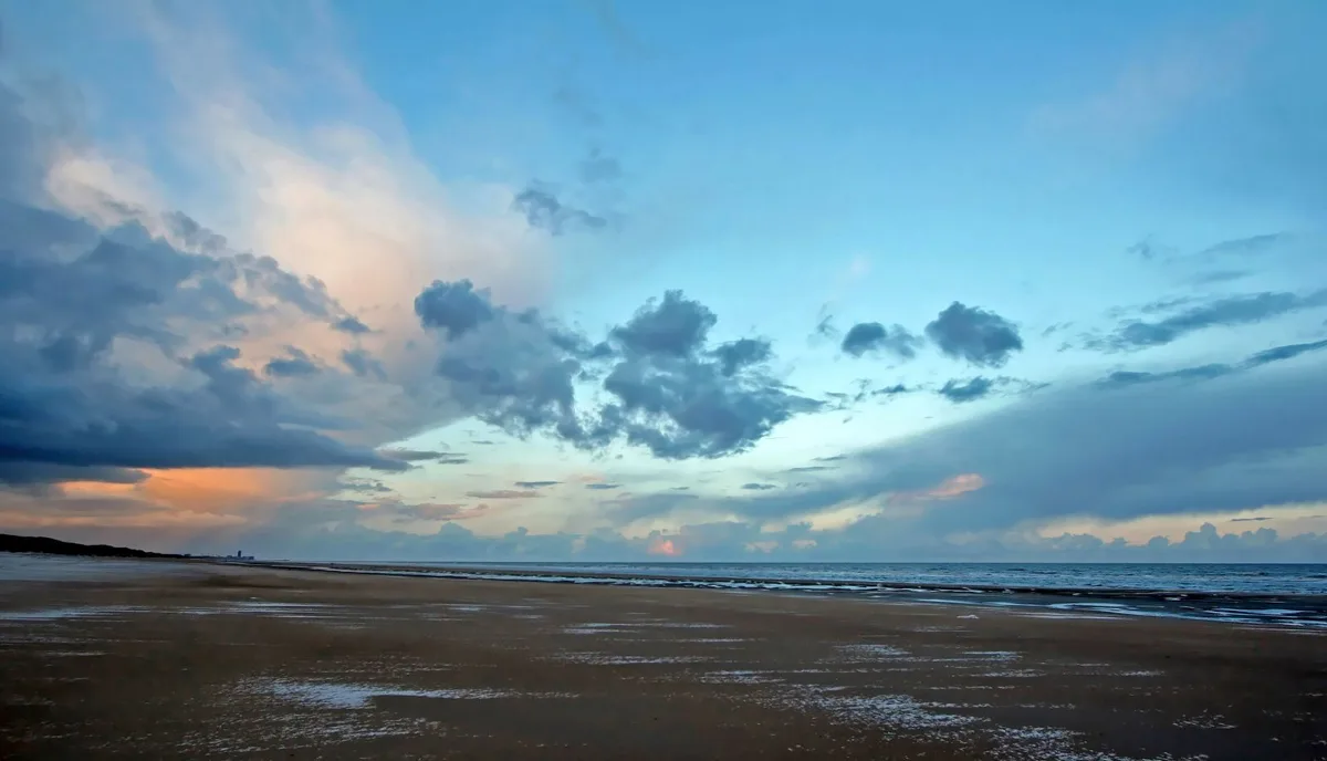 Praia de De Haan, De Haan, North Sea Coast, Belgium