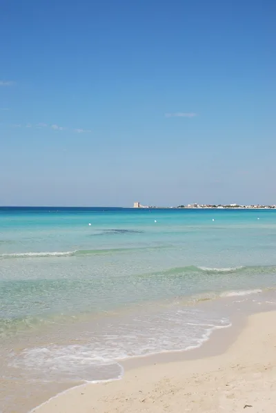 Plage de Torre Lapillo, Porto Cesareo, Puglia, Italie — 3