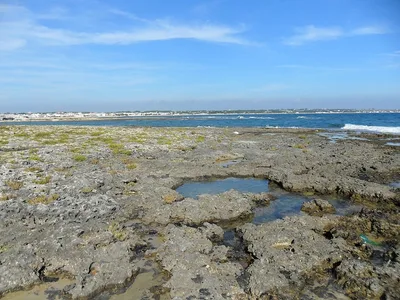 Plage de Torre Lapillo, Porto Cesareo, Puglia, Italie — 6