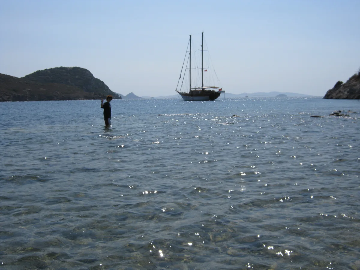 Gümüşlük Koyu Beach, Gümüşlük, Turkish Aegean, Turkey — 3