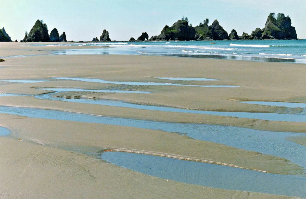 Shi Shi Beach, Clallam County, Pacific Northwest, Stati Uniti — 4
