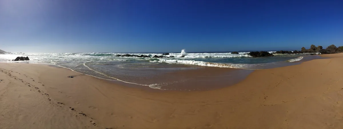 Plage de Keurboomstrand, Bitou, Garden Route, Afrique du Sud