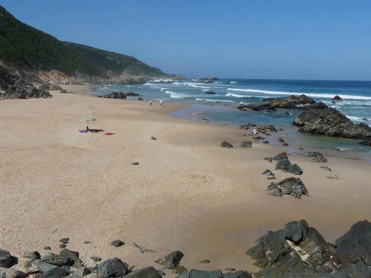 Plage de Keurboomstrand, Bitou, Garden Route, Afrique du Sud — 4