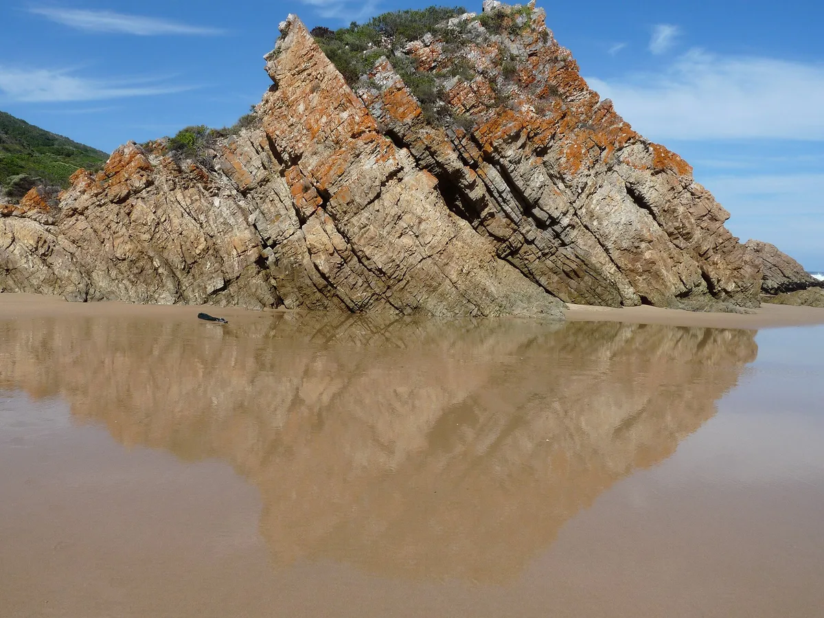 Plage de Keurboomstrand, Bitou, Garden Route, Afrique du Sud — 3