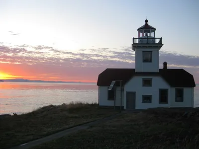 Turn Point-Strand, Stuart Island, US Pacific Northwest, Vereinigte Staaten — 2