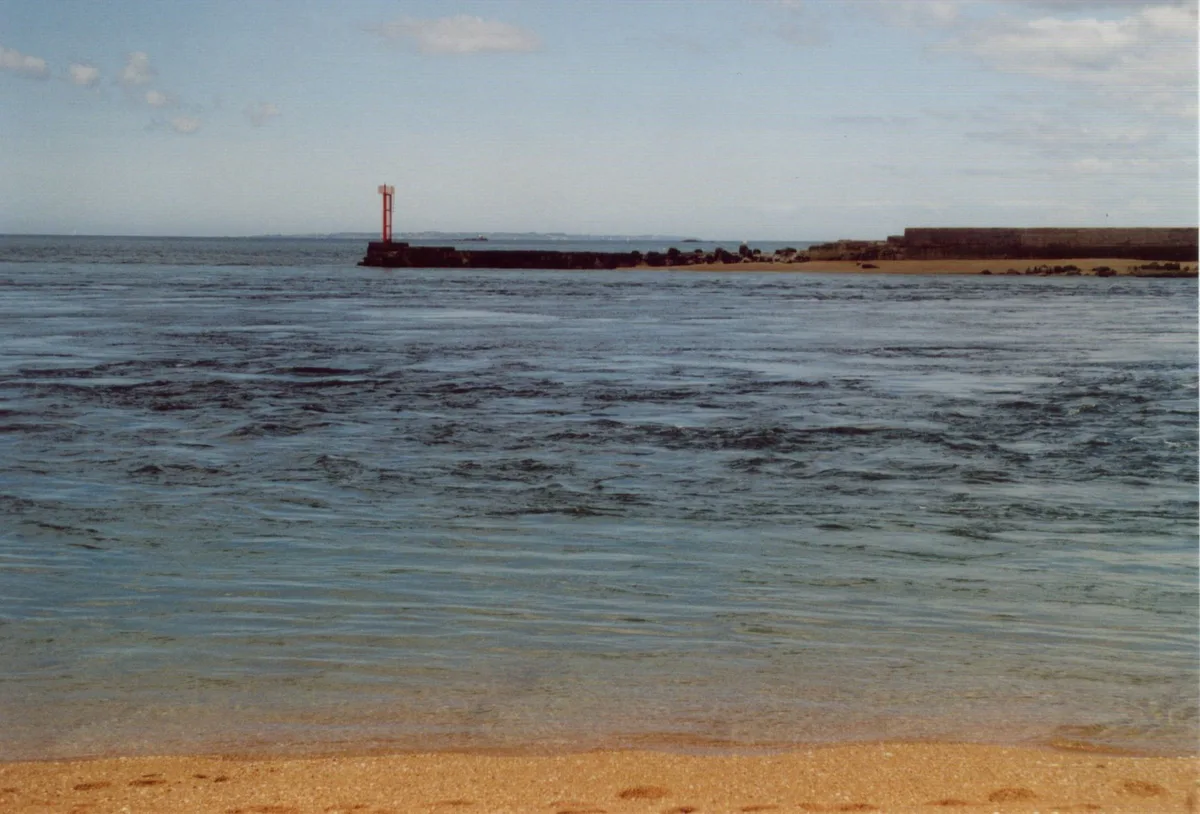 Plage d'Etel, Magouër, Bretagne, France