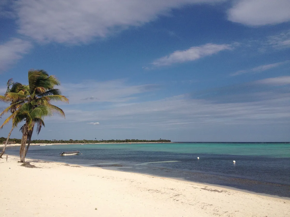 Bahía Solimán, Tulum, Yucatan Caribbean, México — 2