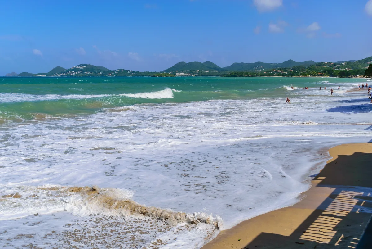 Plage de Vigie, Castries, Lesser Antilles, Saint Lucia — 2