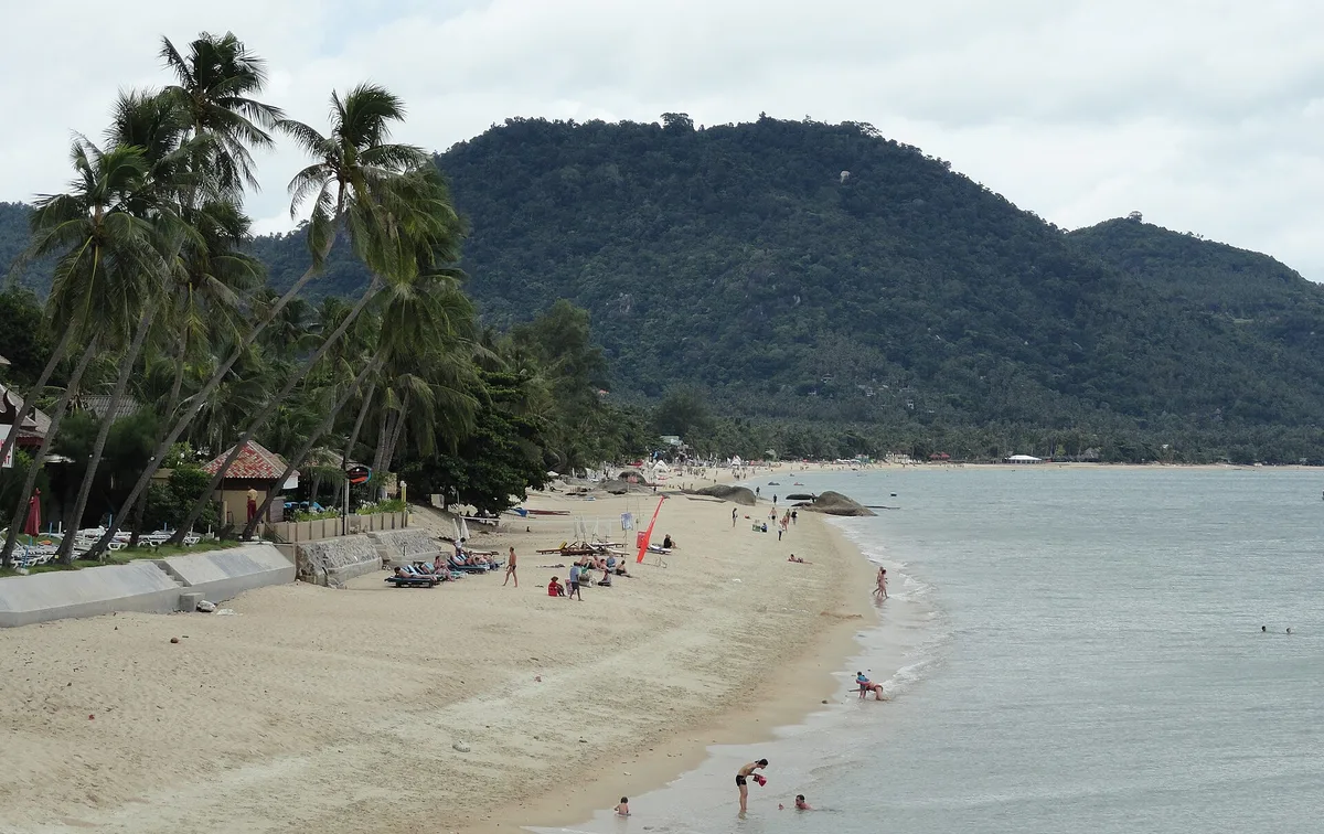 Spiaggia di Lamai, Maret, Gulf of Thailand, Thailandia — 4