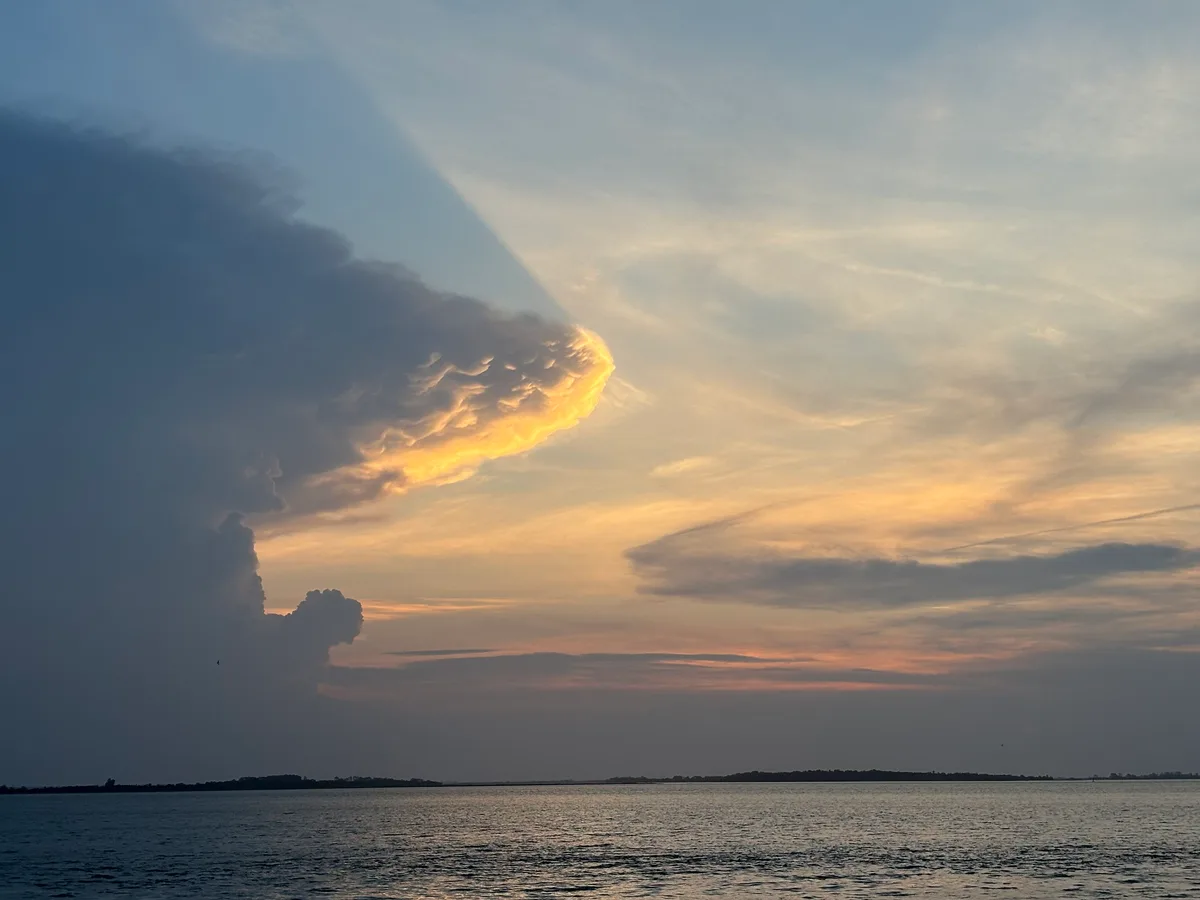 Tybee Island — Polk Street Beach Access, Tybee Island, US East Coast, États-Unis