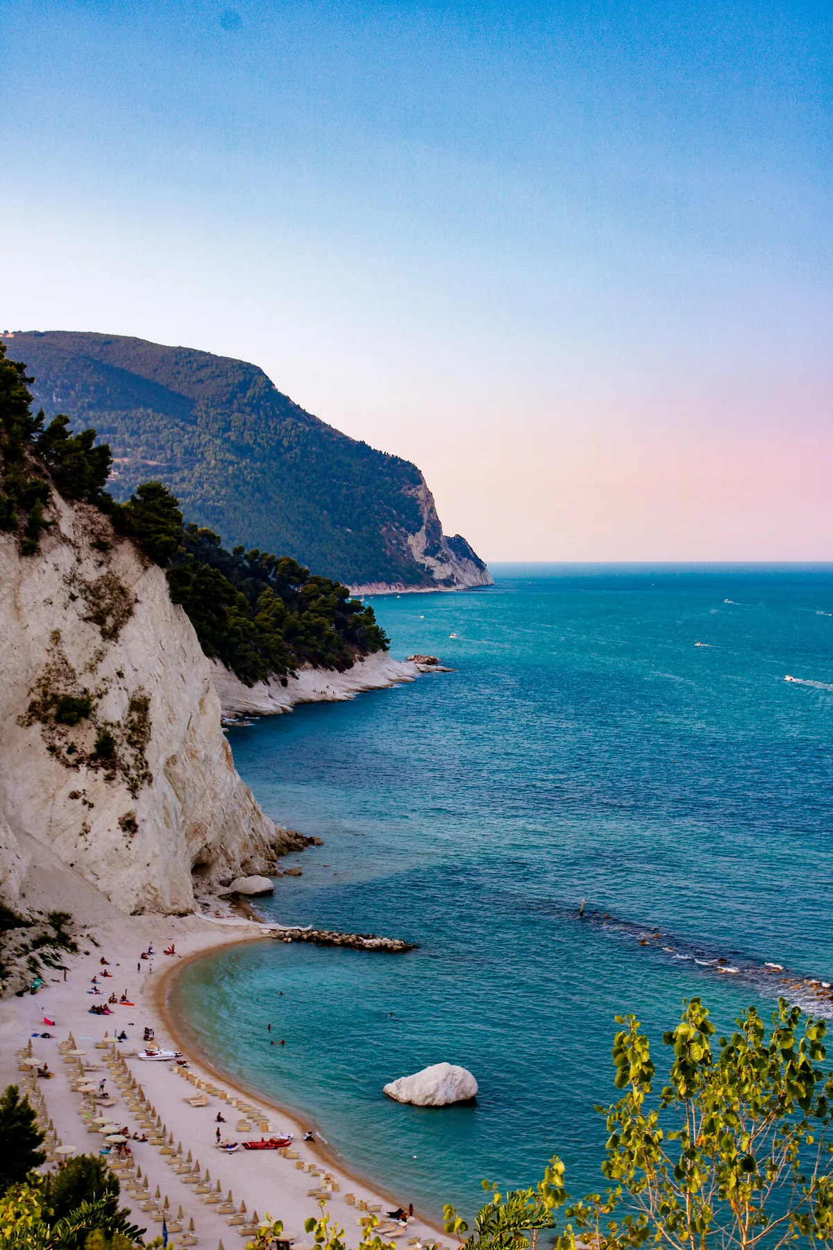 Numana Bassa Beach, Numana, Marche, Italy
