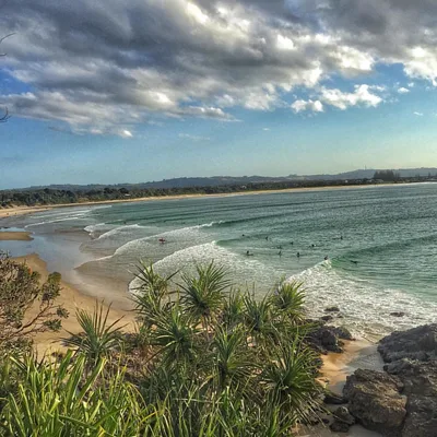 Clarkes Beach, Byron Bay, Australian East Coast, Australie — 3
