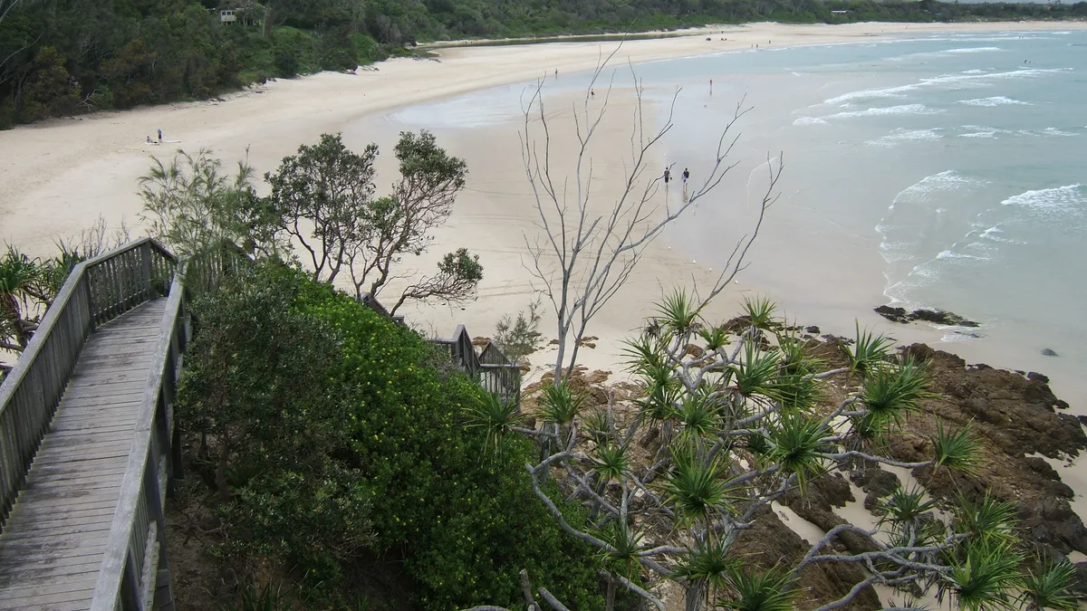 Clarkes Beach, Byron Bay, Australian East Coast, Australie — 4