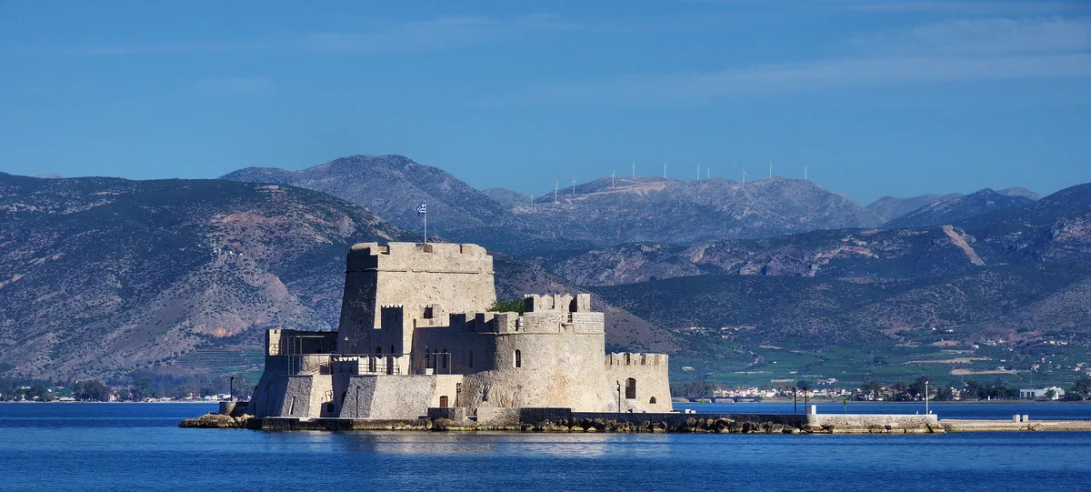 Playa de Arvanitia, Nafplio, Peloponnese, Grecia — 6