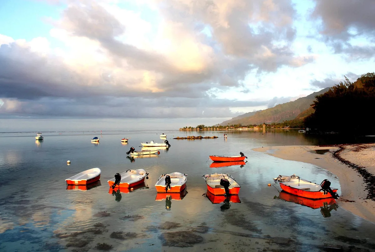Spiaggia di Tipaniers, Moorea-Maiao, Windward Islands, Polinesia francese — 3