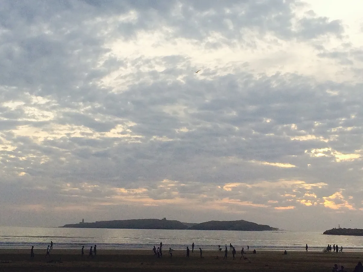 Ghazoua-Strand, Ghazoua, Moroccan Atlantic, Marokko — 2