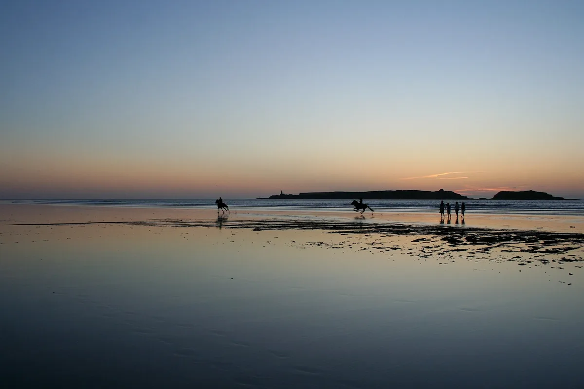 Ghazoua-Strand, Ghazoua, Moroccan Atlantic, Marokko — 4