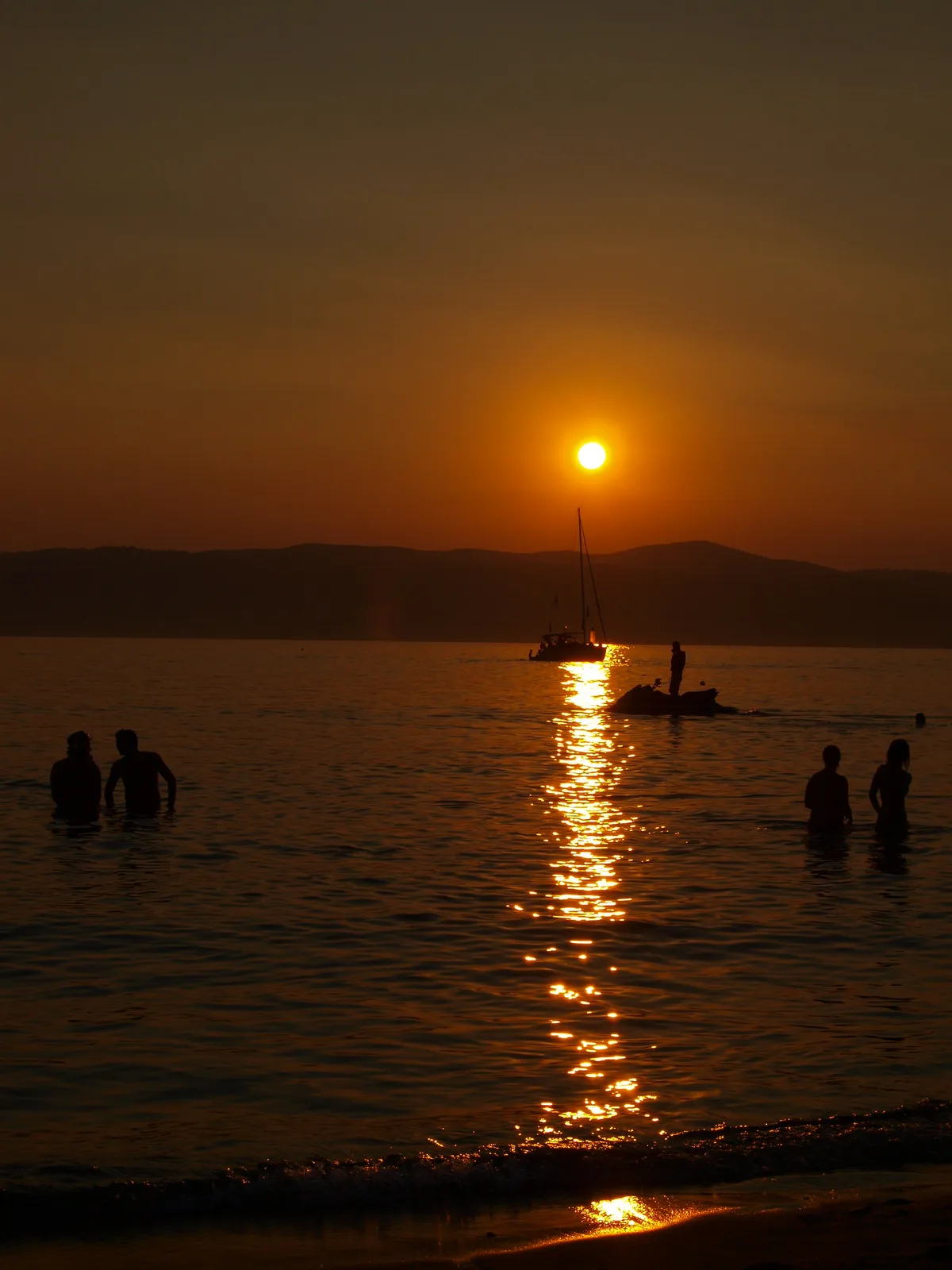 Praia de Banana, Skiathos, Sporades, Grécia — 2