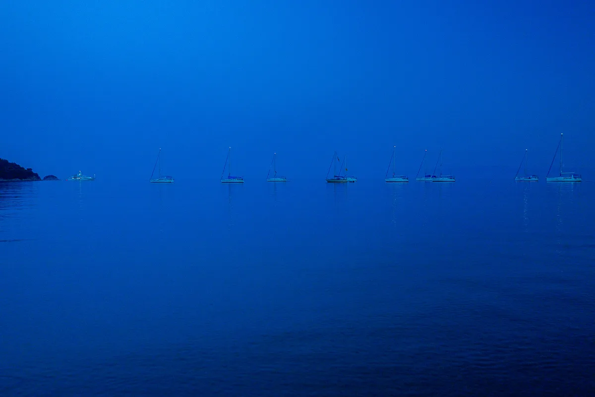 Praia de Banana, Skiathos, Sporades, Grécia — 5