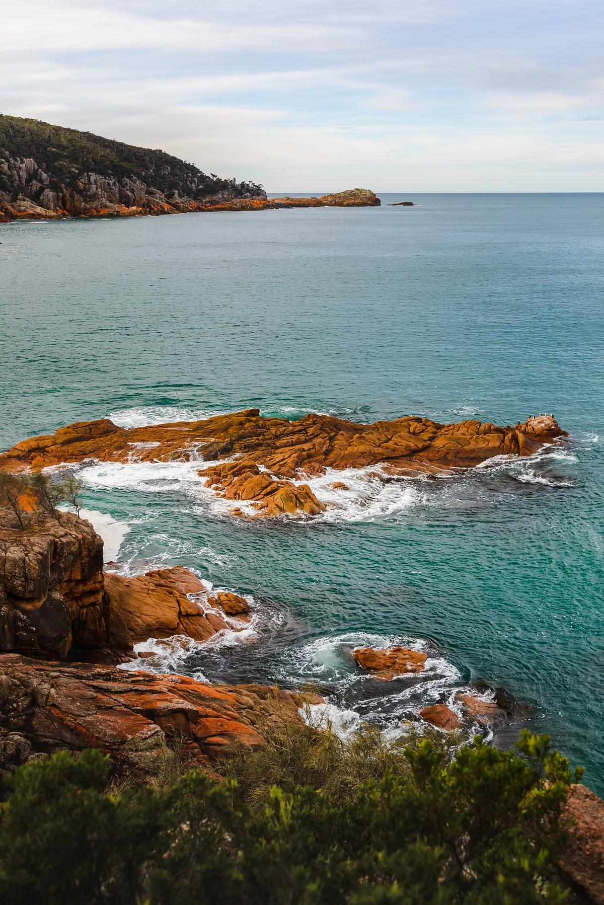 Plage de Sleepy Bay, Glamorgan-Spring Bay, Tasmania, Australie — 3