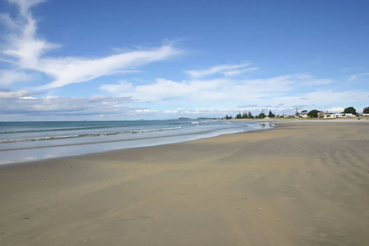 Spiaggia di Waihi, Waihi Beach, Waikato, Nuova Zelanda — 2