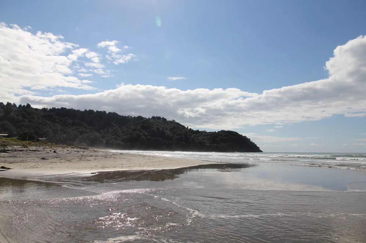 Spiaggia di Waihi, Waihi Beach, Waikato, Nuova Zelanda — 6