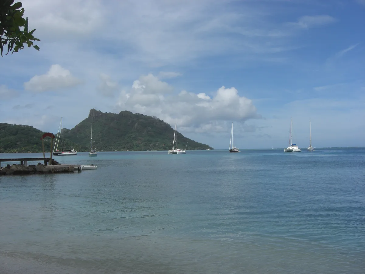 Fare Beach, Huahine, Society Islands, French Polynesia — 4