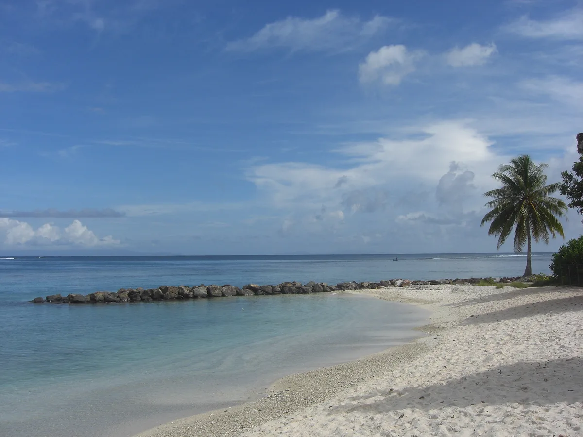 Fare Beach, Huahine, Society Islands, French Polynesia