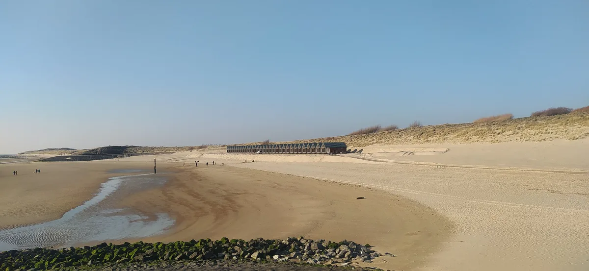 Badstrand Vlissingen, Vlissingen, Zeeland, Nederland