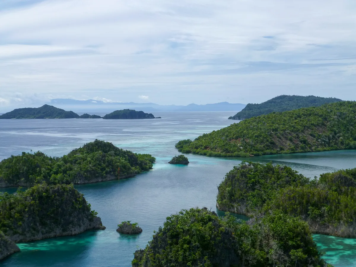 Plage de Pianemo, Waigeo Barat Kepulauan, West Papua, Indonésie — 4