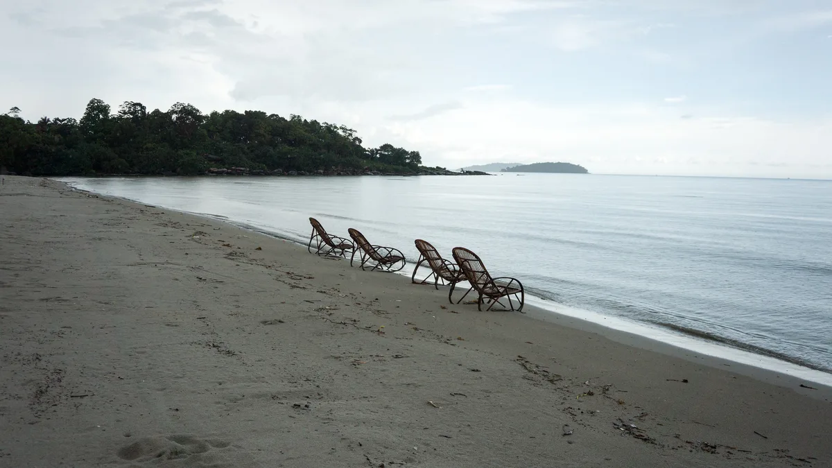 Stung Hav-Strand, Tumnup Rolok, Gulf of Thailand, Kambodscha — 3