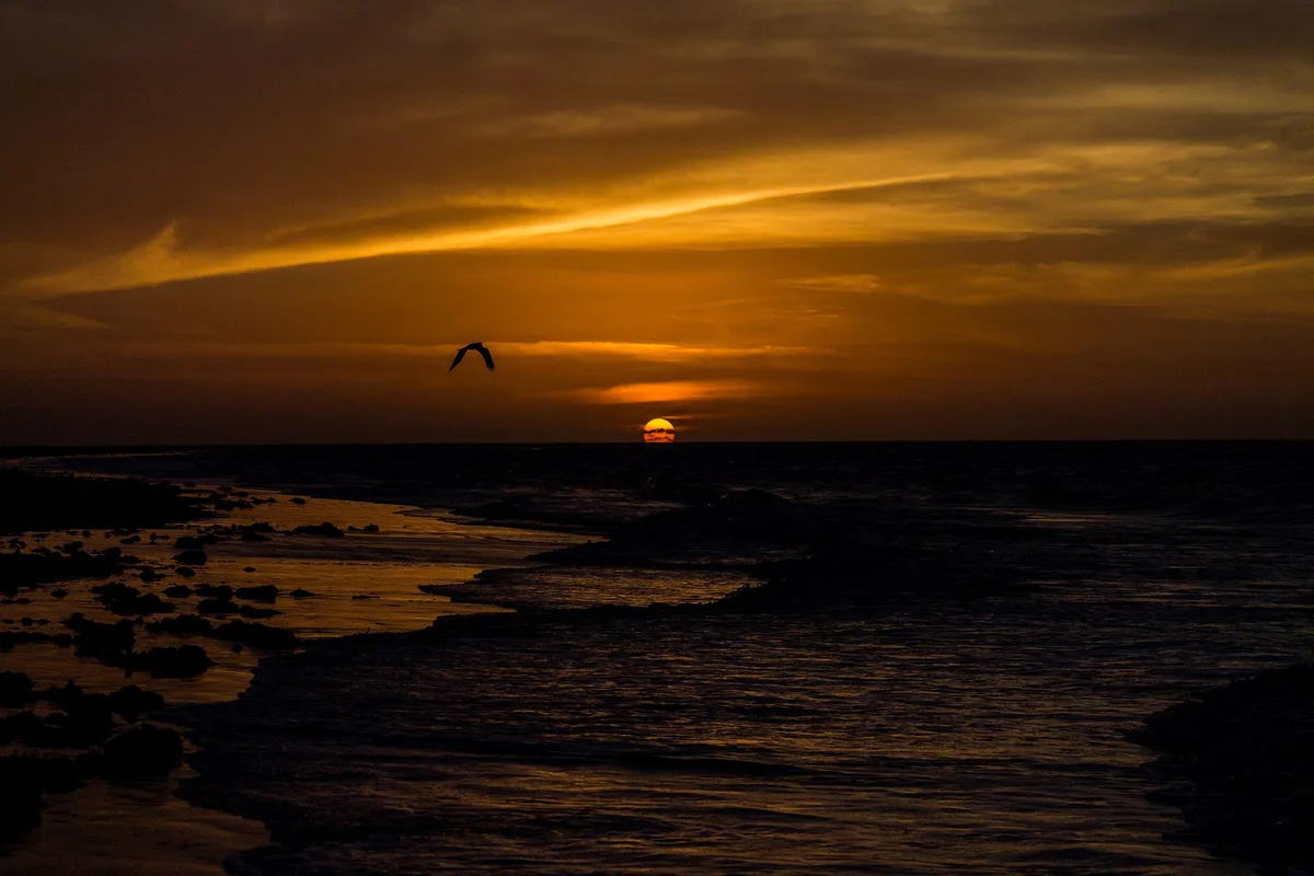 Playa de Camocim, Camocim, Northeast Brazil, Brasil — 2