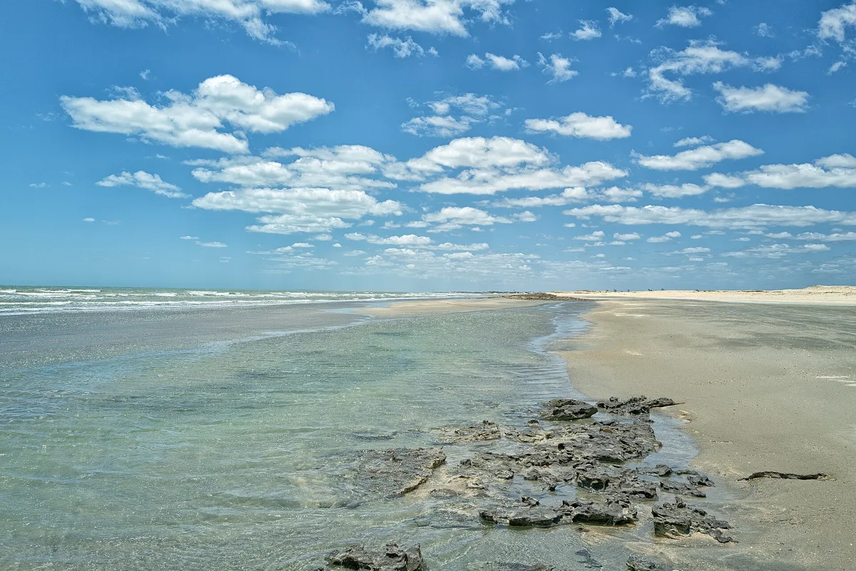 Playa de Camocim, Camocim, Northeast Brazil, Brasil — 3