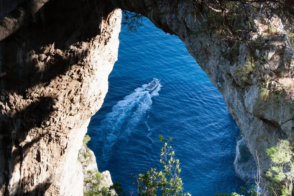 Grotta Bianca e Grotta Meravigliosa Beach, Anacapri, Campania, Italy — 2