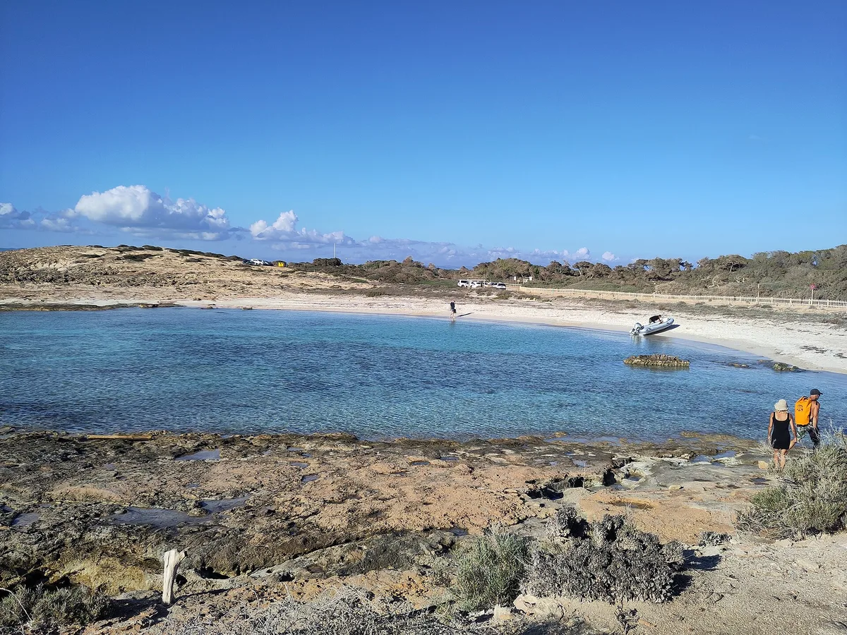 Playa de Es Cavall d'En Borràs, Formentera, Balearic Islands, España — 2