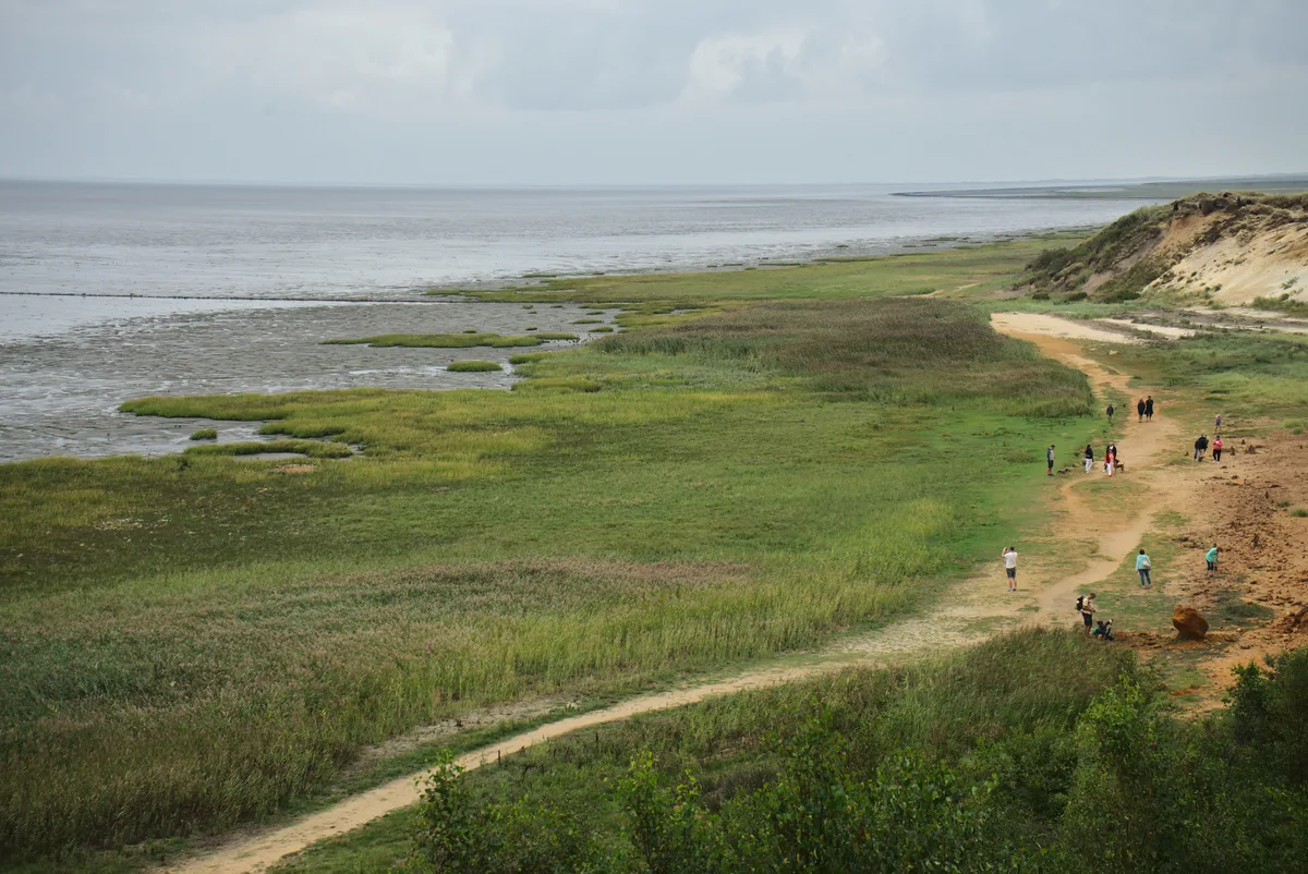 Morsum Kliff Beach, Sylt, North Sea, Germany