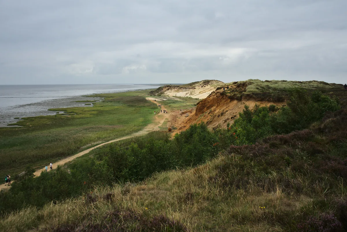 Morsum Kliff Beach, Sylt, North Sea, Germany — 2