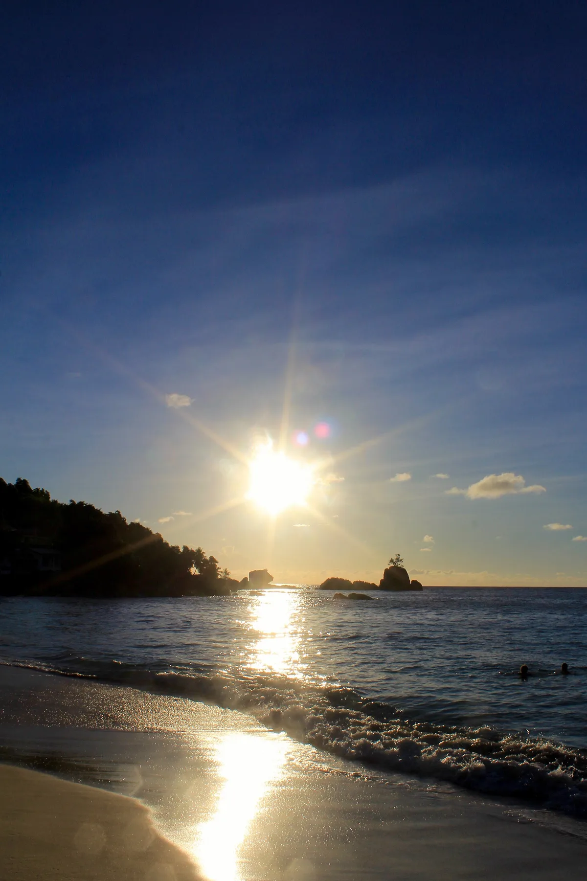 Plage d'Anse Soleil, Baie Lazare, Seychelles Inner Islands, Seychelles