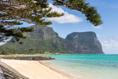 Plage de Transit Hill, Lord Howe Island, Australian Pacific Islands, Australie — 2