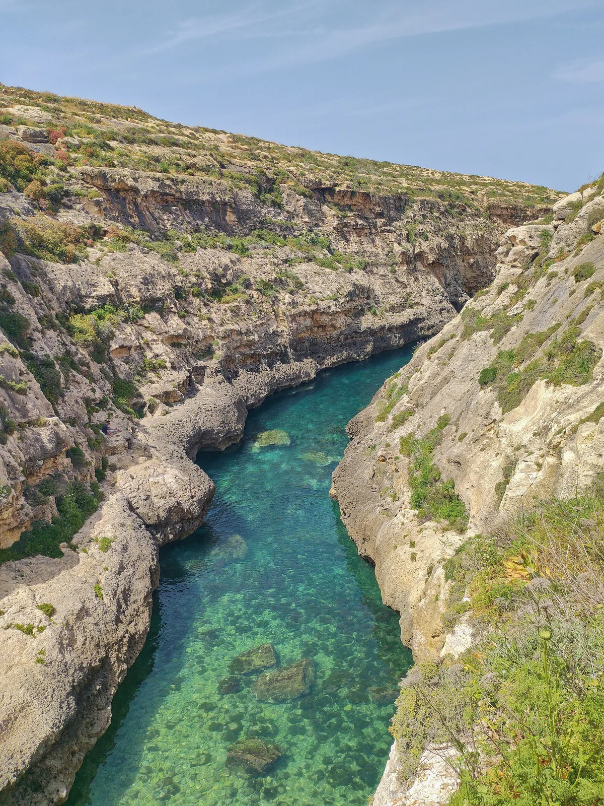 Wied l-Għajn tal-Qasam-Strand, Munxar, Maltese Islands, Malta — 2