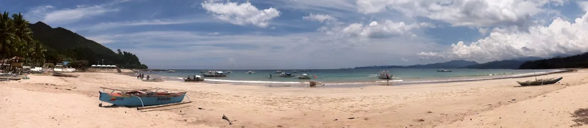 Sabang-Strand, Puerto Princesa, MIMAROPA, Philippinen