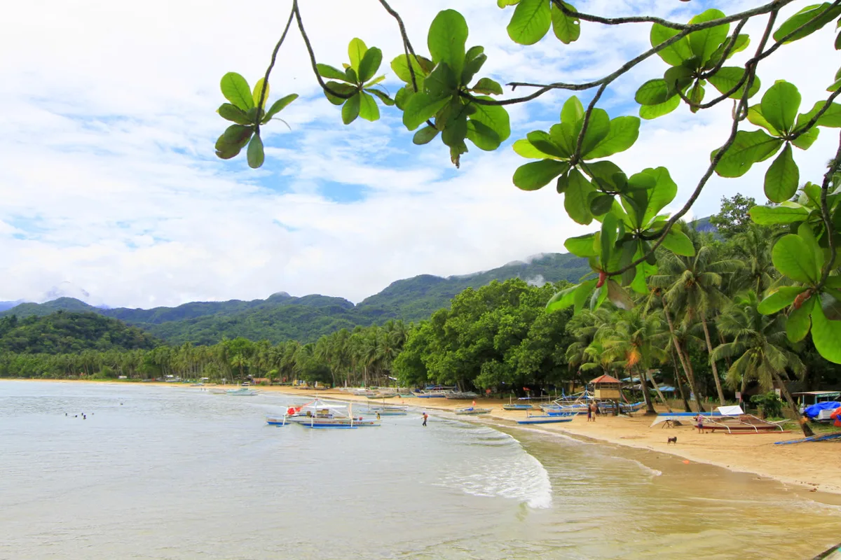 Sabang-Strand, Puerto Princesa, MIMAROPA, Philippinen — 6