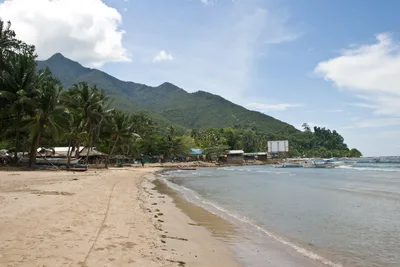 Sabang-Strand, Puerto Princesa, MIMAROPA, Philippinen — 2