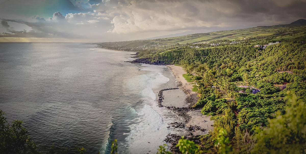Playa de Grande Anse, Petite-Île, Réunion, Francia — 3