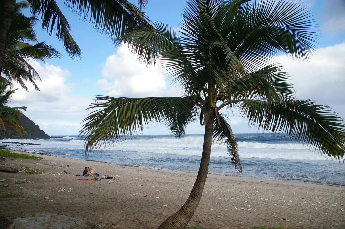 Playa de Grande Anse, Petite-Île, Réunion, Francia — 2