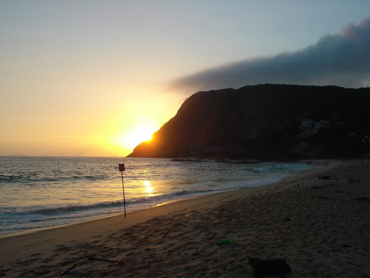 Plage d'Itacoatiara, Niterói, Brazilian Atlantic, Brésil — 2