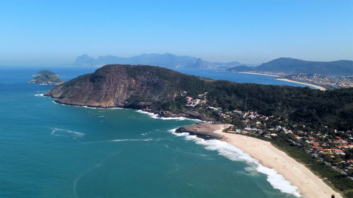 Plage d'Itacoatiara, Niterói, Brazilian Atlantic, Brésil — 6