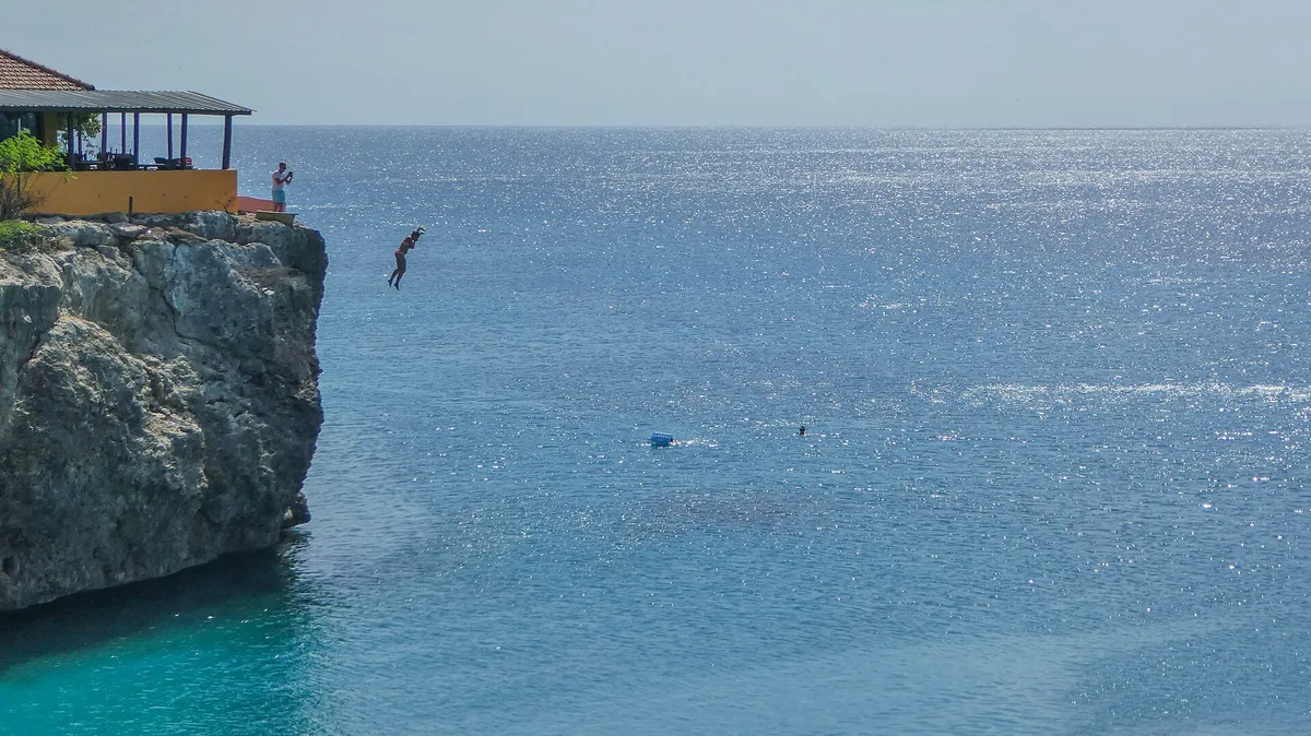Plage de Playa Forti, Bandabou, Lesser Antilles, Curaçao — 2